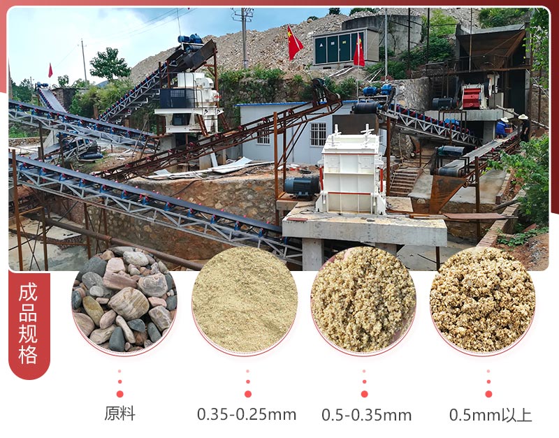 制砂機(jī)生產(chǎn)線現(xiàn)場圖片